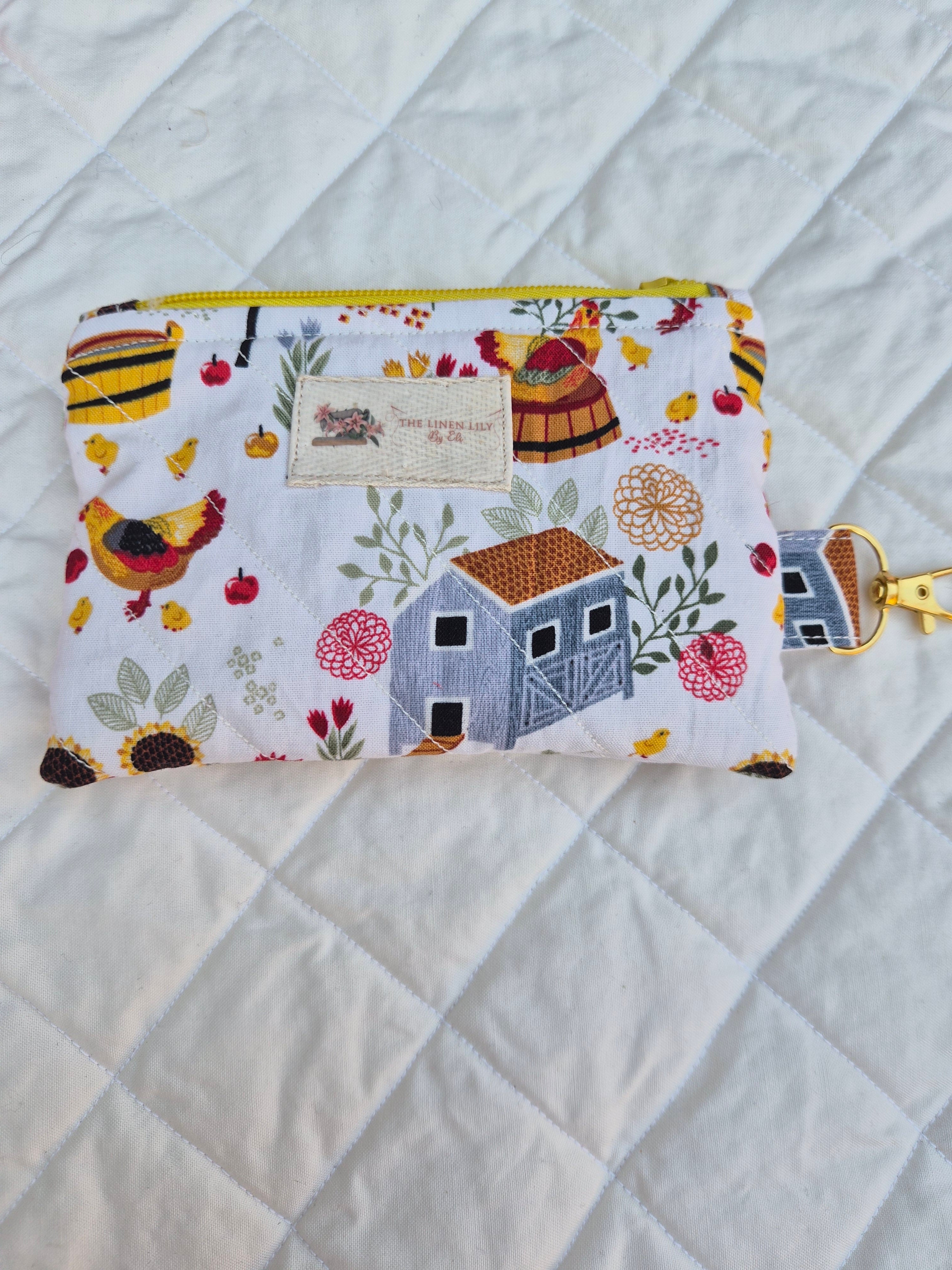 Summer Vibe Zipper Pouch