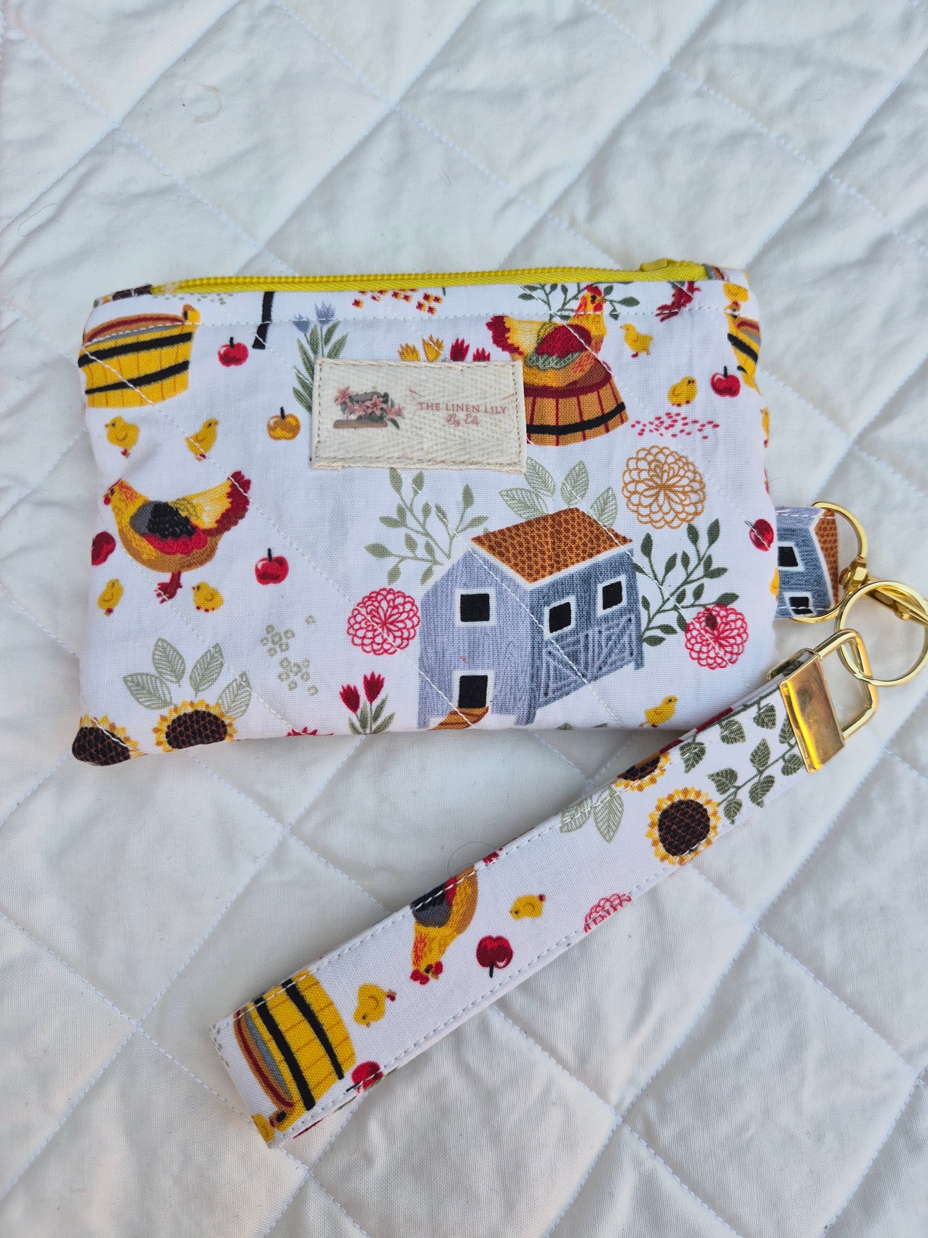 Summer Vibe Zipper Pouch